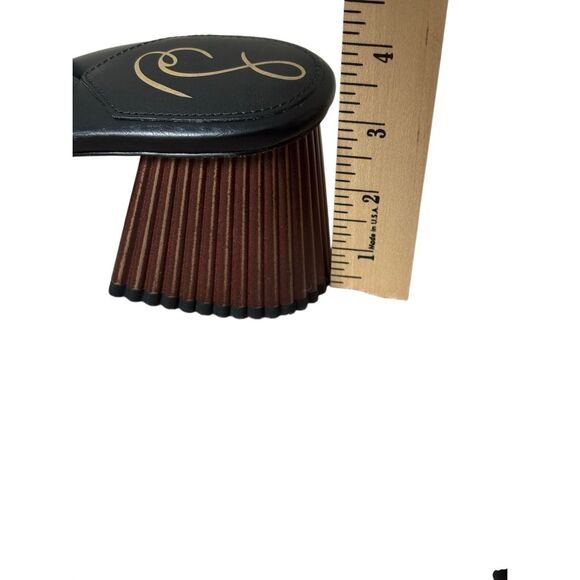 Sam Edelman Sonya Eggshell Sculptural Slip On Open Toe Block Heeled Sandals 10 B - Picture 9 of 14